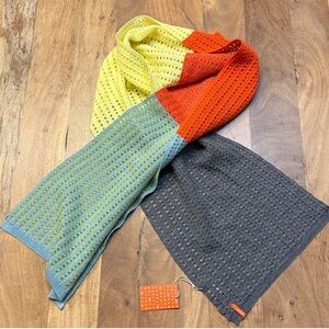 Verloop colorful knit scarf - brand new